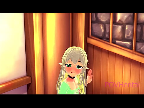 ❤️ (Trap) Bidh maighdeann Elvish gad chuideachadh gus d’ aghaidh a nighe. ️ Pornografach leinn ❌❤